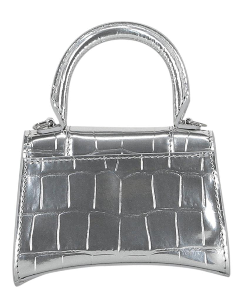 ☆人気☆【BALENCIAGA】☆MINI HOURGLASS CHAIN TOTE BAG☆ Balenciaga Hourglass Mini Handbag With Chain Crocodile