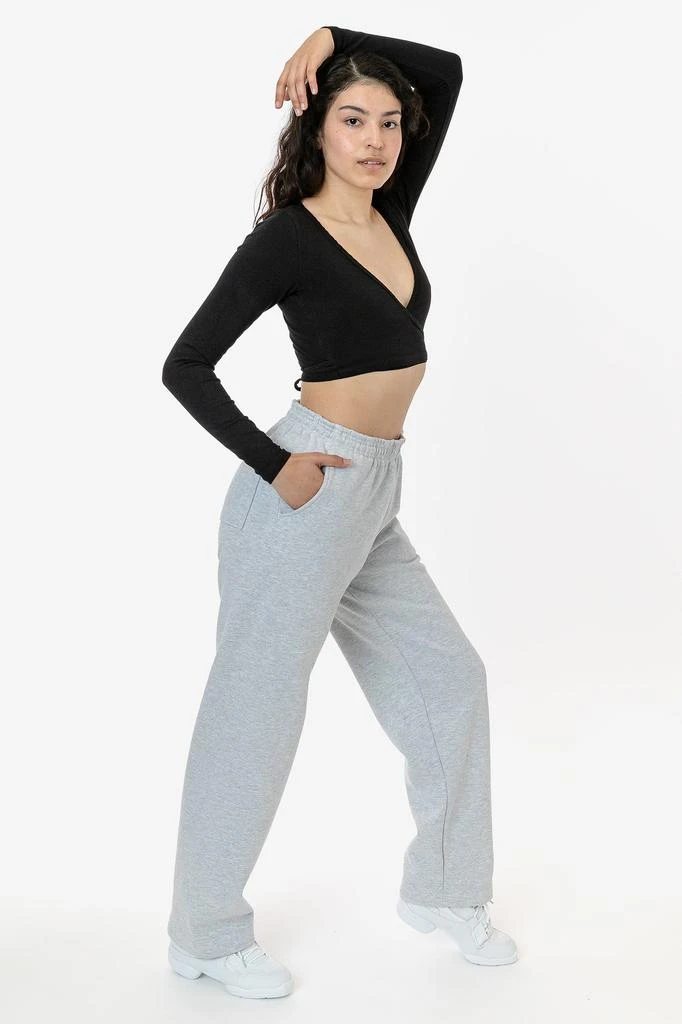 Los Angeles Apparel HF05 - Heavy Fleece Wide Leg Sweatpants (Piece Dye) 20