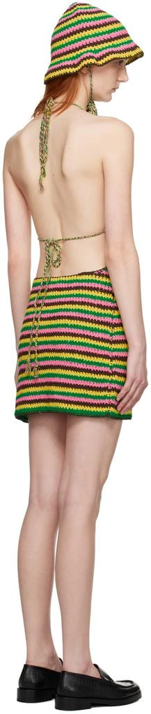 FRAME Multicolor Striped Minidress 3