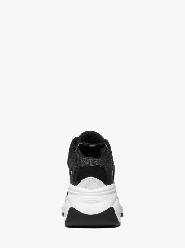 Michael Kors Zuma Signature Logo Trainer 3