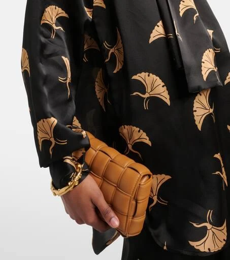 Dries Van Noten Printed silk satin top 5