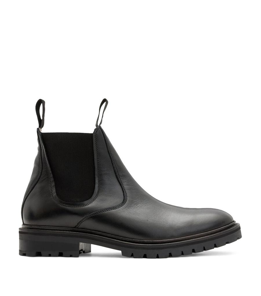 ALL SAINTS Leather Toby Chelsea Boots