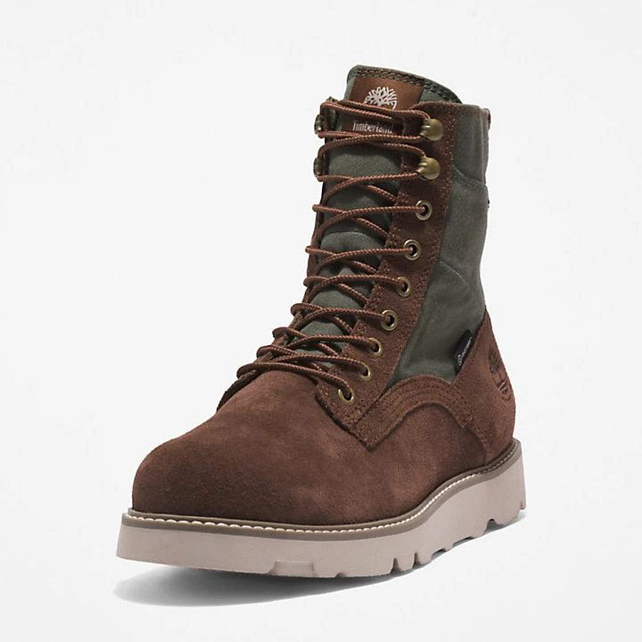 Timberland Vibram Waterproof Boot for Men in Dark Brown 9