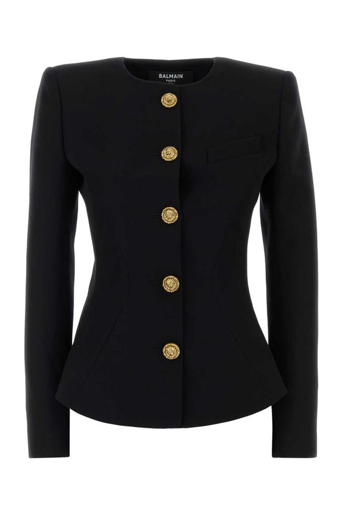 Balmain 'Chiocciola' Button Short Jacket – On Sale Now with