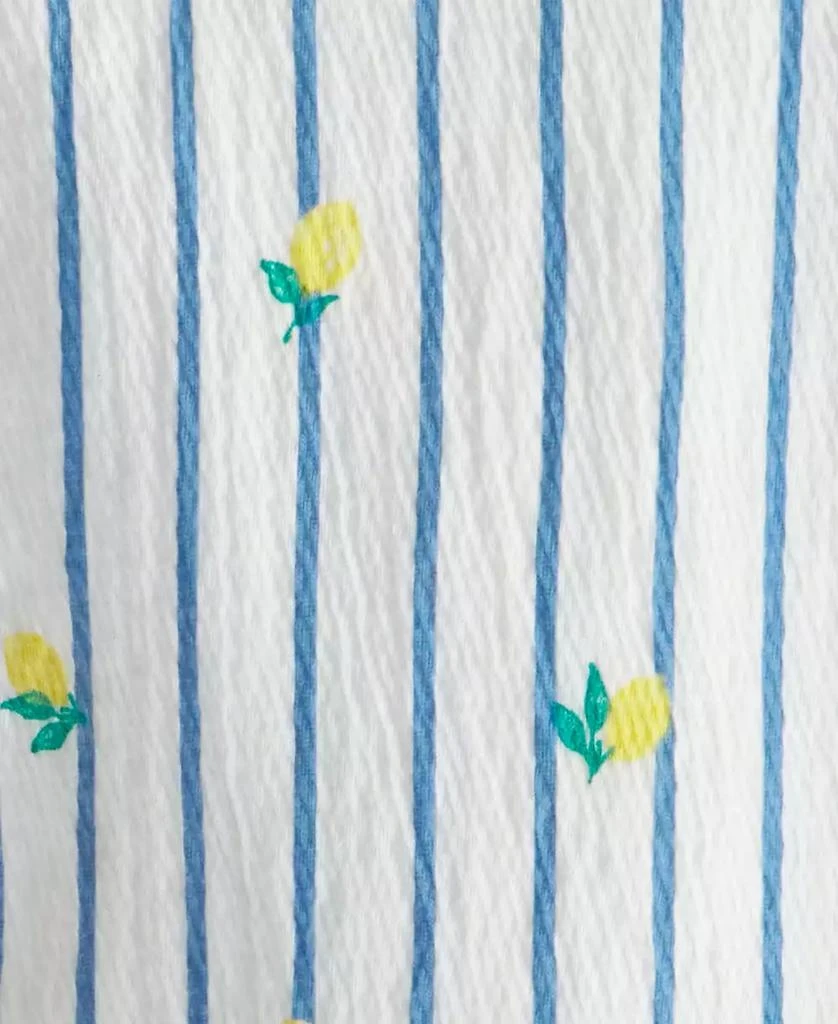 Carter
s Girls
 Toddler 2T-5T Lemon Striped Top 
Short, 2-Piece Set 2