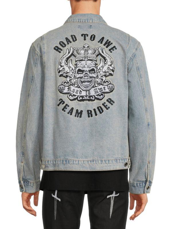 RTA Cruz Denim Trucker Jacket