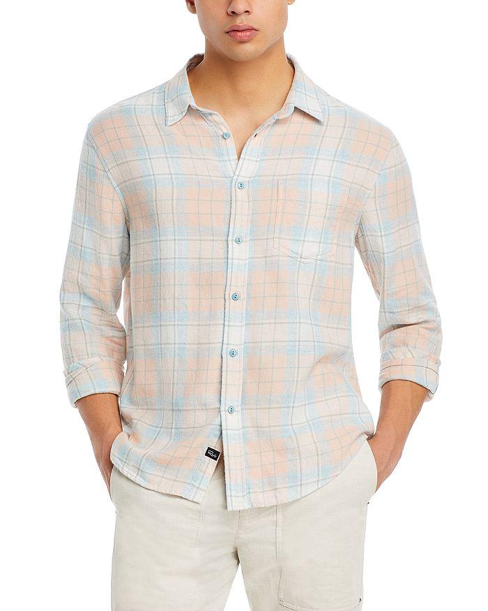 Rails Lennox Relaxed Fit Long Sleeve Button Front Printed Shirt