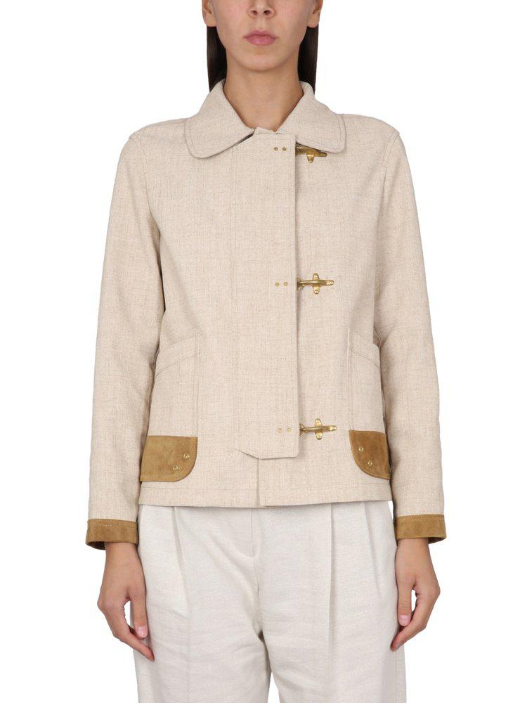 ジャケット Fay 3 Padded Hooks FAY Fay Triple Hook Fastening Coat - Jackets - Free Shipping