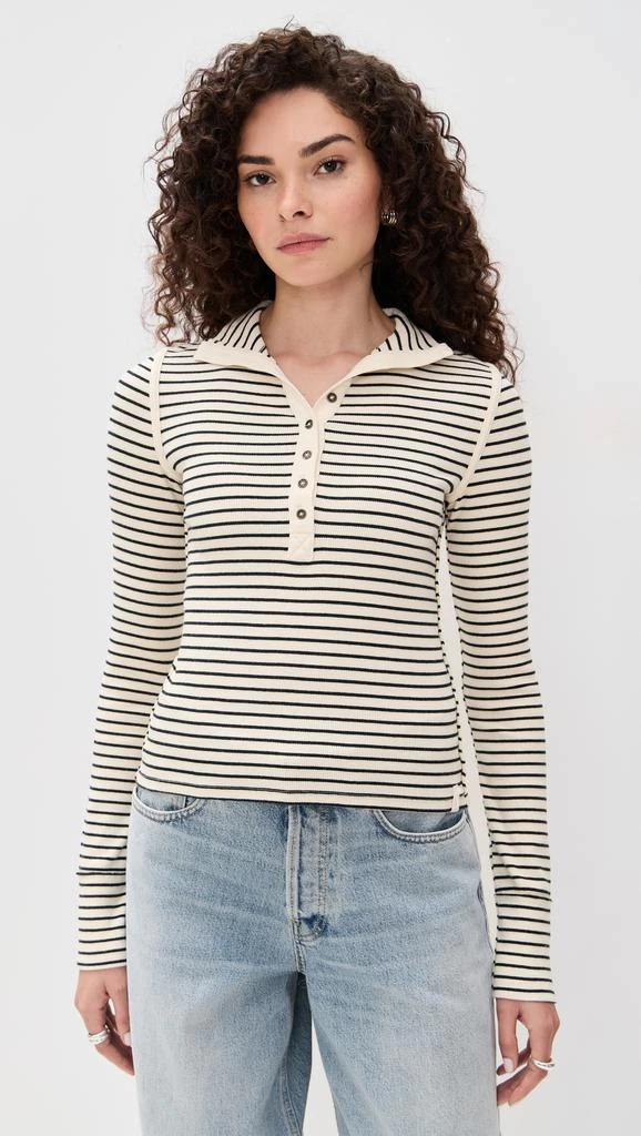 Free People Lake Stripe Henley