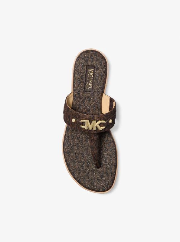 Michael Kors Farrah Signature Logo Sandal 3