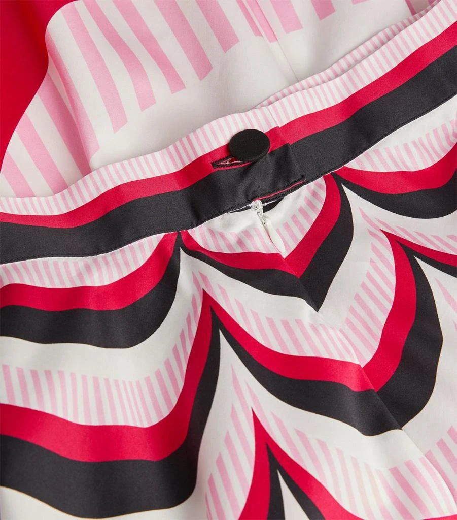 Marina Rinaldi x Mary Katrantzou Stripe Print Midi Skirt 5
