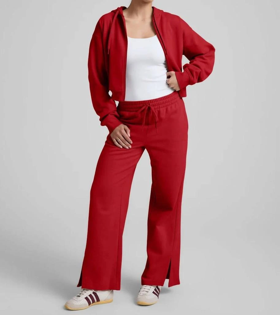 Beyond yoga Beyond Yoga - Luxefleece Wide Leg Pant