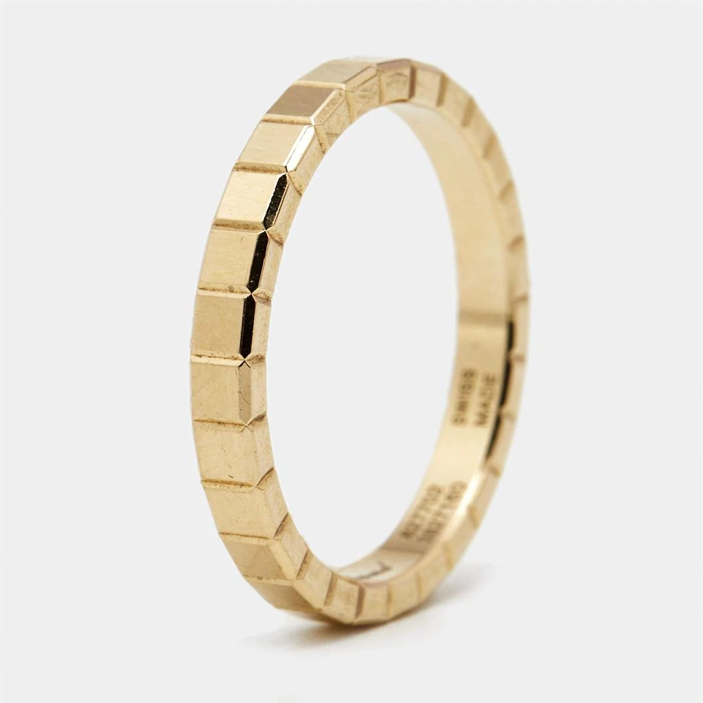 Chopard Chopard Ice Cube 18k Yellow Gold Ring Size 52 1