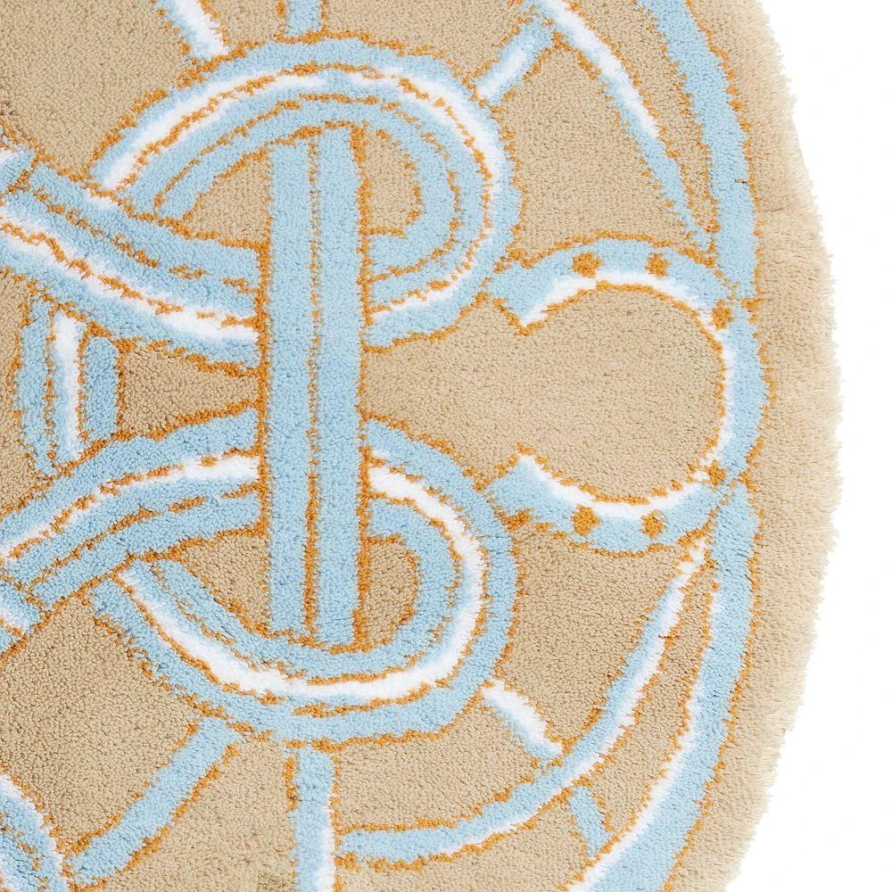 Abyss & Habidecor Dada Bath Rug, 31" Round - Exclusive 3