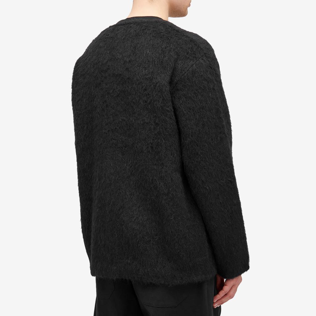 トップス OUR LEGACY CARDIGAN / BLACK MOHAIR Cardigan in Black Mohair – SVRN