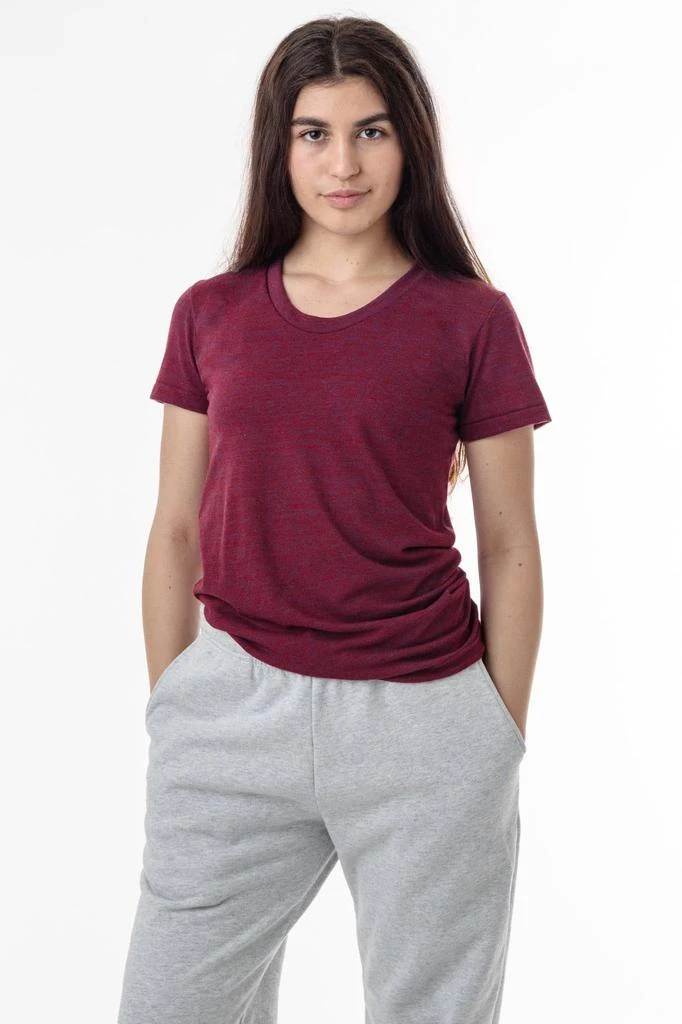 Los Angeles Apparel TR3001 - Short Sleeve Tri-Blend T-Shirt 4