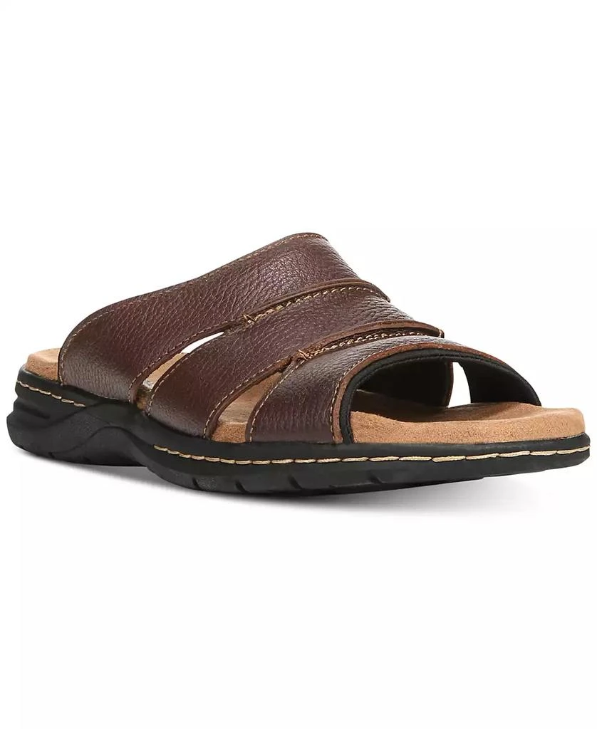 Dr. Scholl's Men's Gordon Leather Slides 1