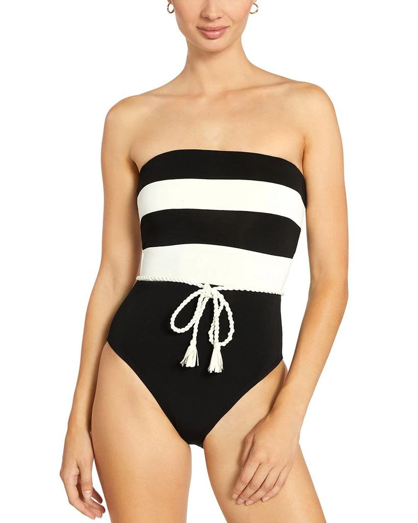 Robin Piccone Babe Bandeau One Piece Swimsuit 1