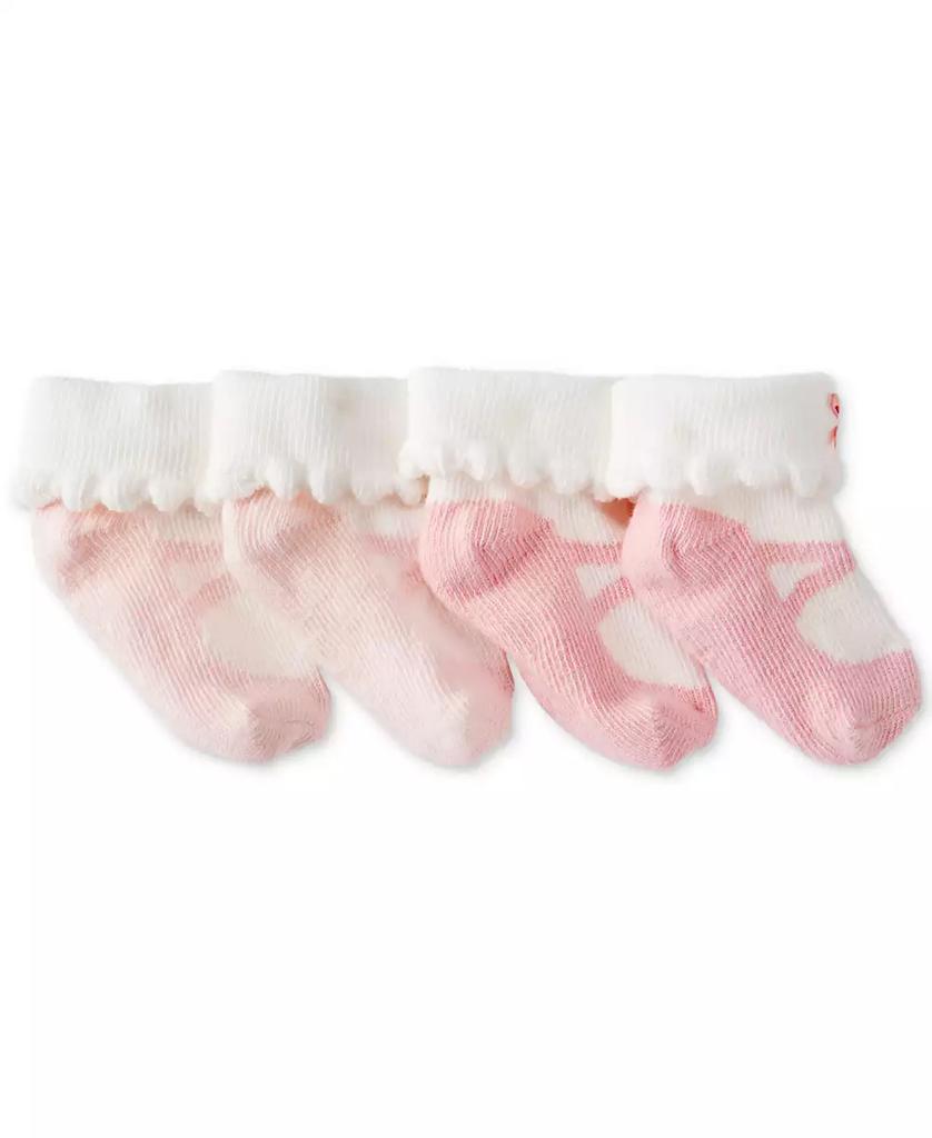 Carter's Baby Girls 2-Pk. Ballerina Bow Booties