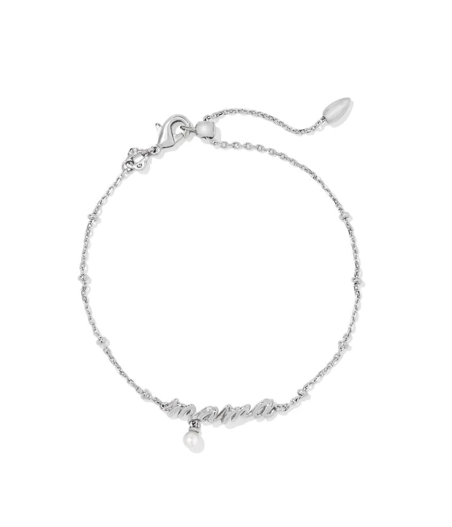 Kendra Scott Mama Script Delicate Chain Bracelet 1