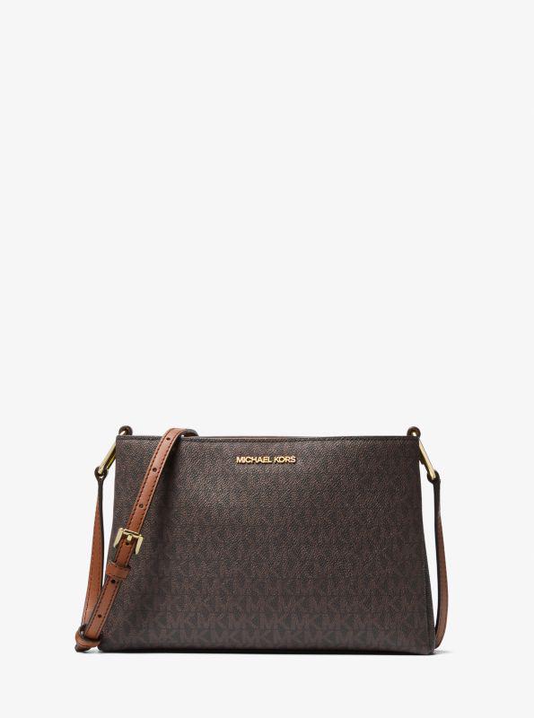 Michael Kors Trisha Medium Logo Crossbody Bag