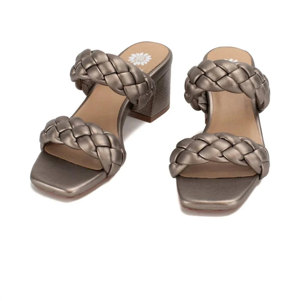 Yellow Box Women's Carlen Heel Sandals In Bronze 3