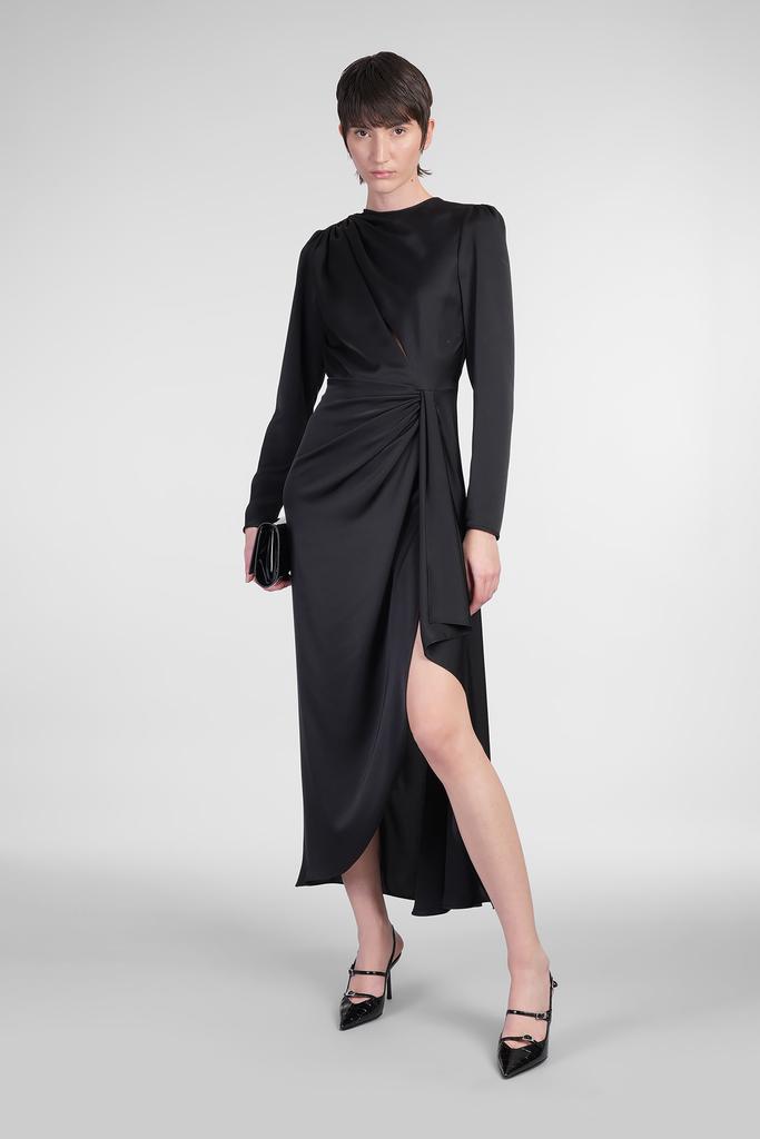 Costarellos Anina Dress In Black Polyester