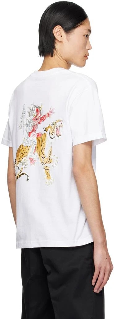 Wacko Maria White Embroidered T-Shirt 3