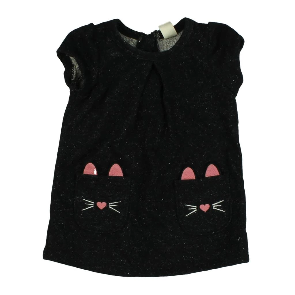 Tucker + Tate Girls Black | Pink Dress 1