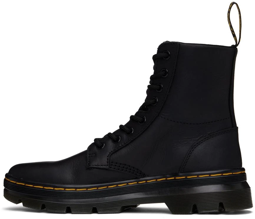 Dr. Martens Black Combs Leather Boots 3
