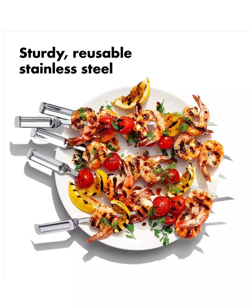 OXO Good Grips Grilling Skewers, Set of 6 7