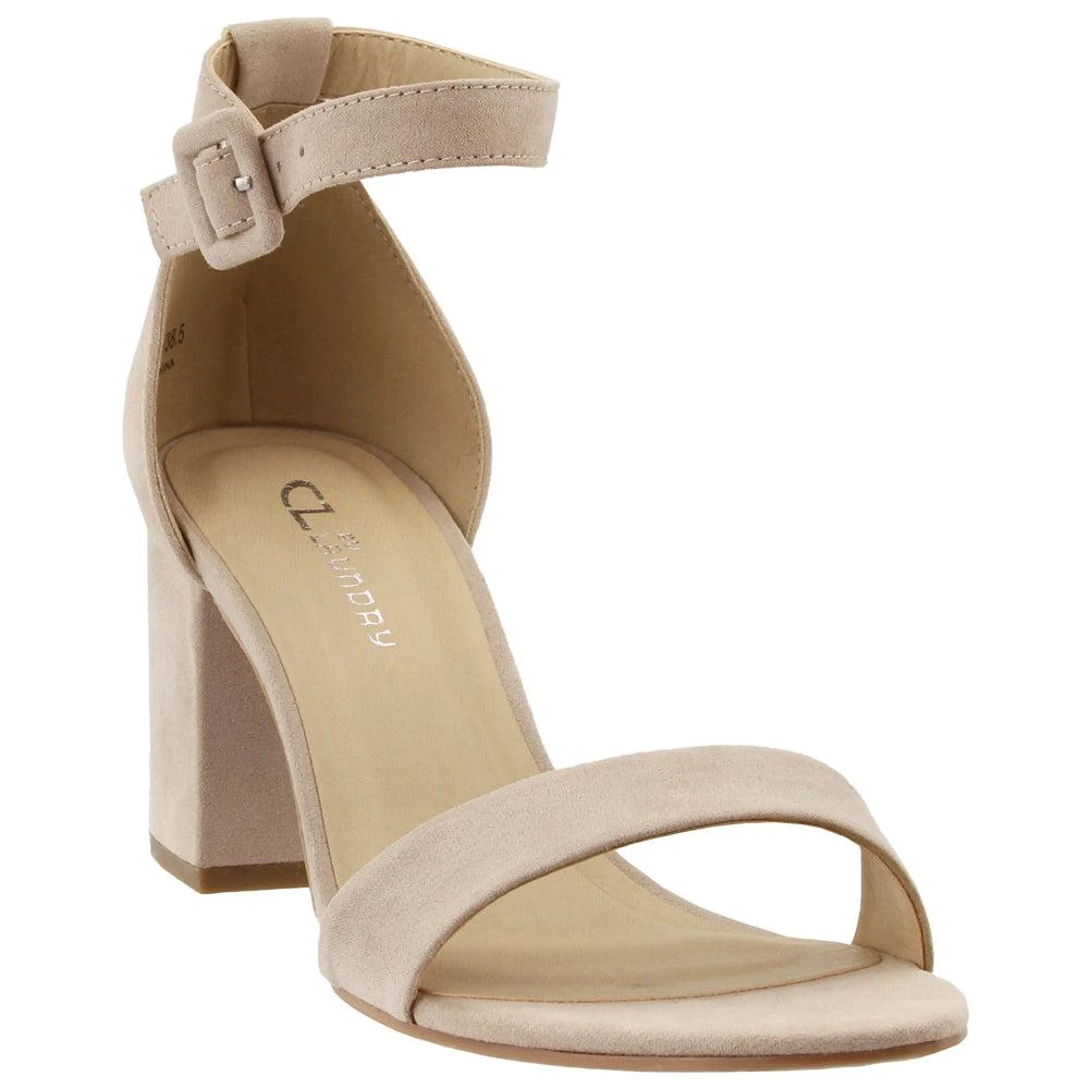 CL By Laundry Jody Block Heel Ankle Strap Sandals 2
