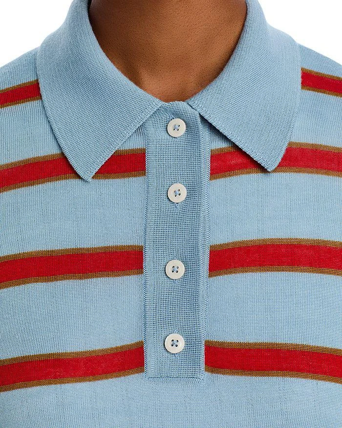 Re/Done The Memphis Long Sleeve Polo Sweater 4