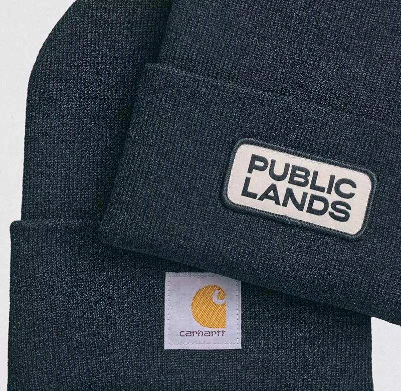 Carhartt Carhartt x Public Lands Adult Knit Cuffed  Beanie 3