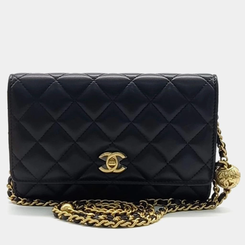 Chanel Chanel Lambskin Golden Ball WOC Mini Crossbody Bag 1