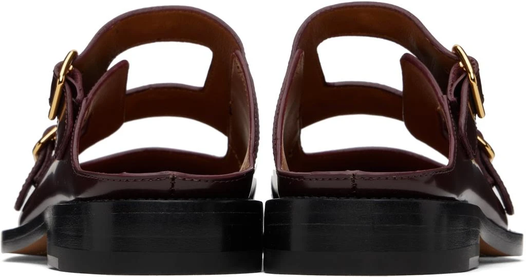Marni Burgundy Bambi 3.0 Loafers 2