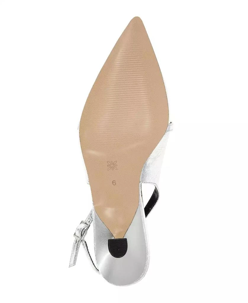 BCBG Women's Kami Slingback Kitten Heel Pumps 5