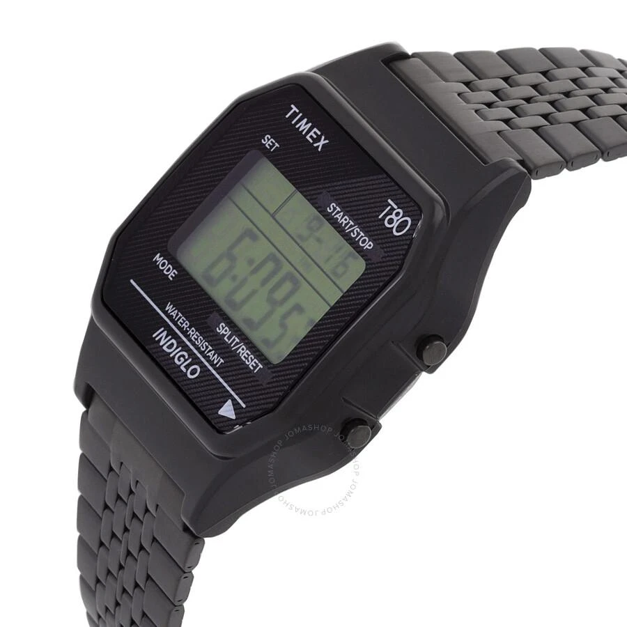 Timex 80 Alarm Quartz Digital Stainless Steel Bracelet Unisex Watch TW2R79400 2