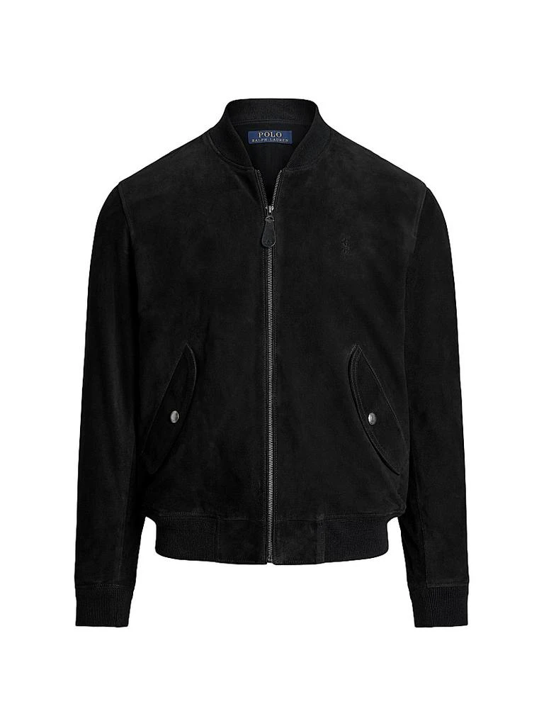 Ralph Lauren Suede Bomber Jacket 1