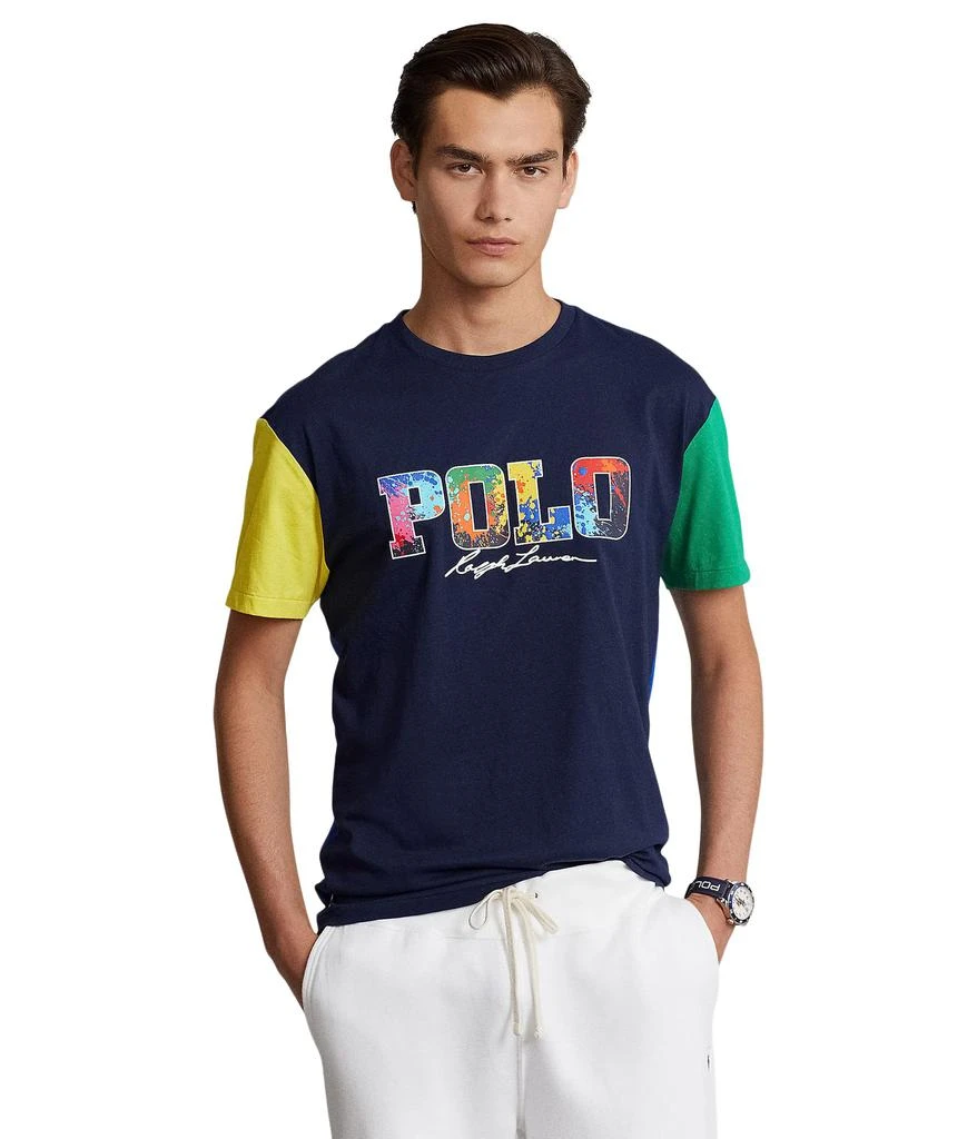 Polo Ralph Lauren Classic Fit Color-Blocked Logo T-Shirt 1