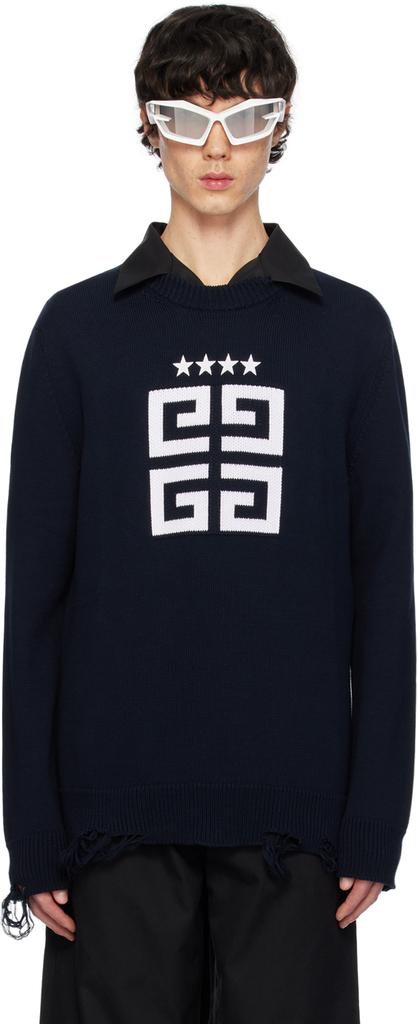 Givenchy Archetype Logo Crew Knit – On Sale Now with Up to 60% Off