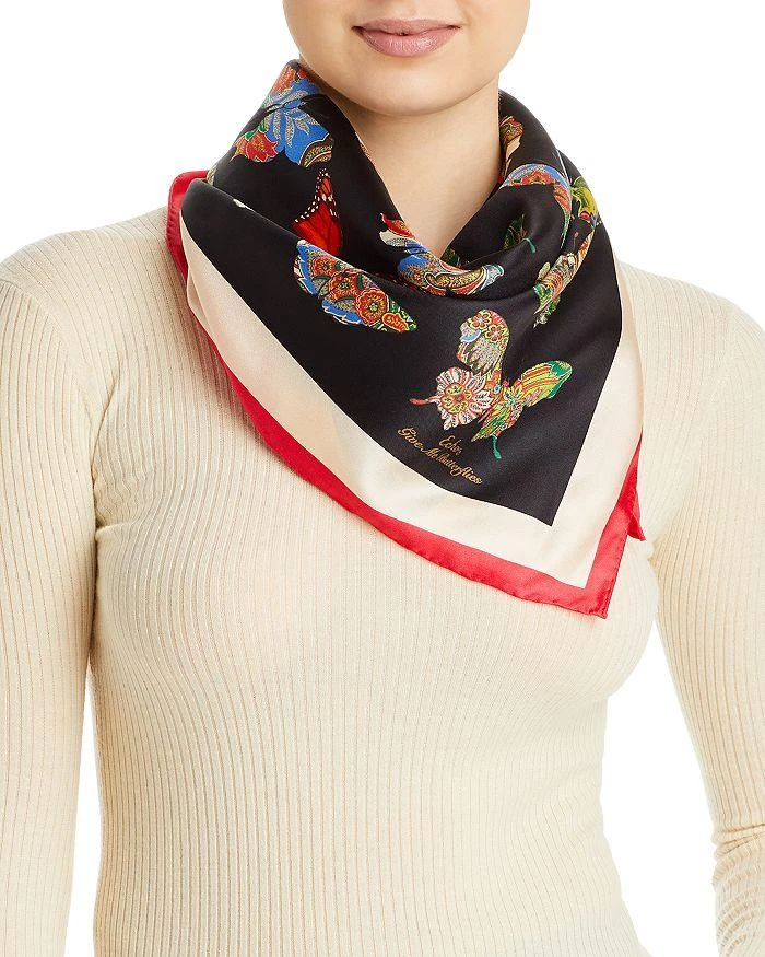 Echo Design Give Me Butterflies Silk Scarf 1