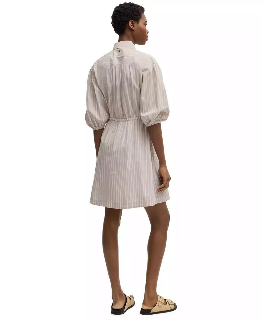 Hugo Boss Women's Striped Cotton Shirt Dress - Shirts - Free Shipping -  BeyondStyle