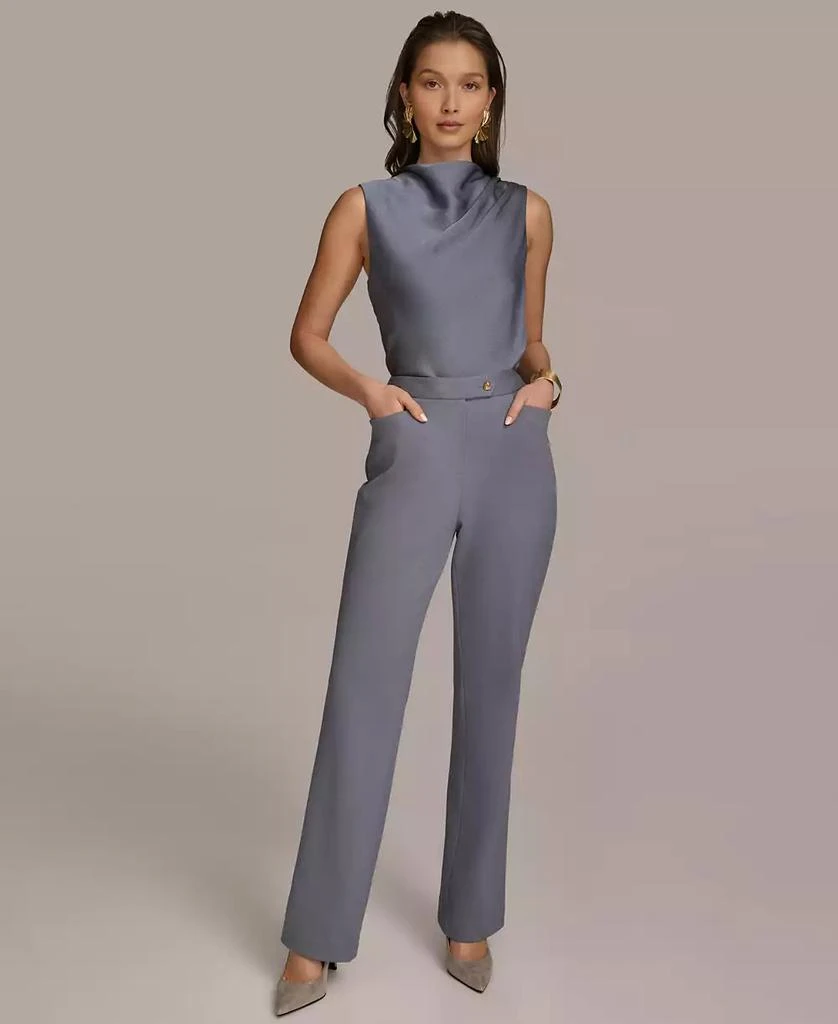 Donna Karan Women's Straight Leg Pants 5