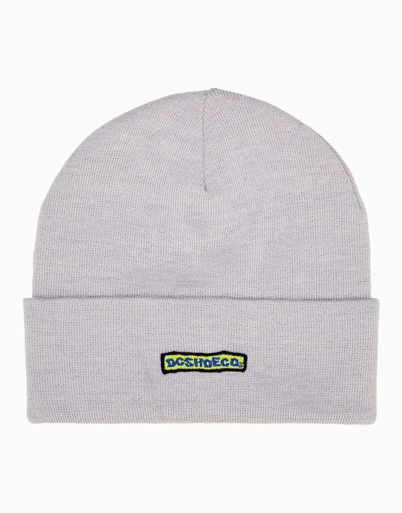 DC SHOES DC Shoes Patch it beanie in light heather grey