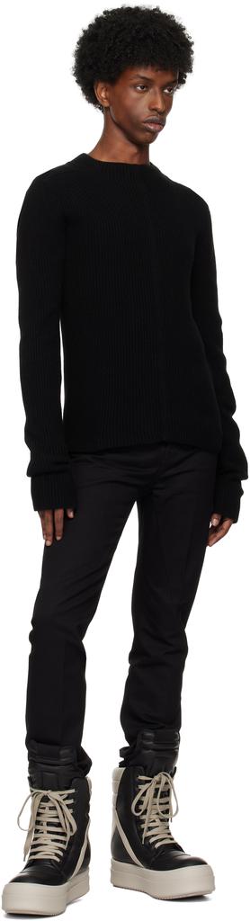 Rick Owens Black & Off-White Porterville Mega Geobasket