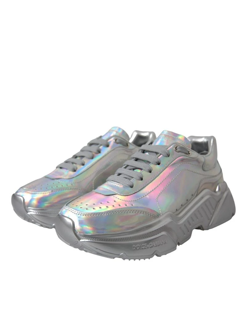 Dolce & Gabbana Dolce & Gabbana  Iridescent DAYMASTER Leather Sneakers Women's Shoes 3