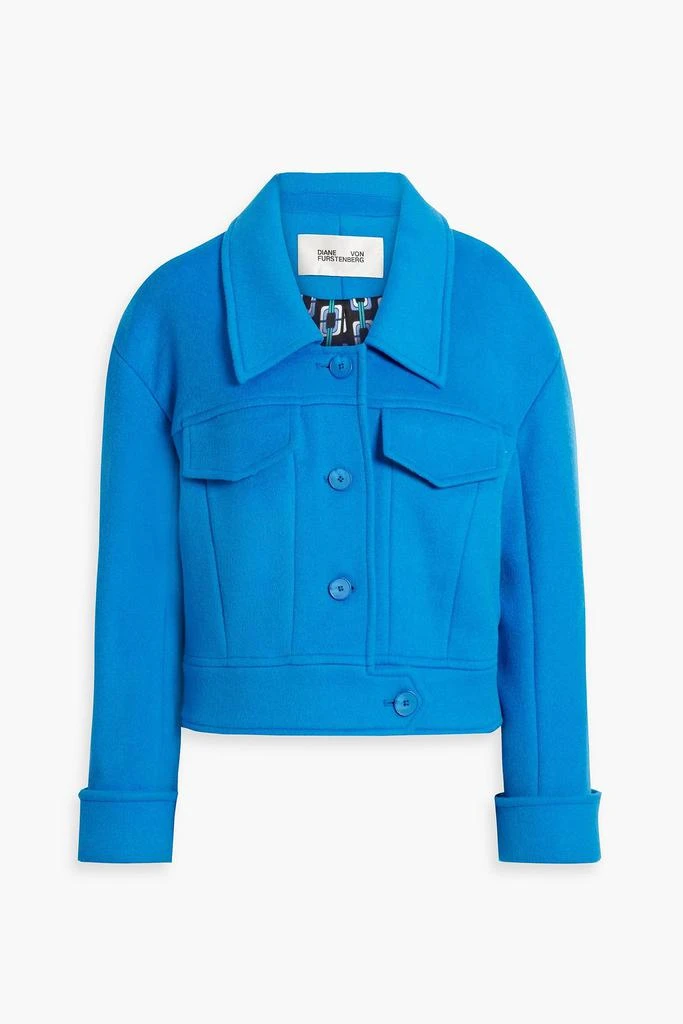 Diane von Furstenberg Dixon wool-felt jacket 1