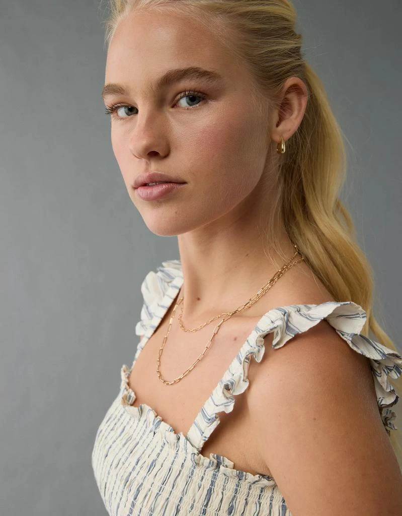 AE AE Bella Smocked Crop Top 6