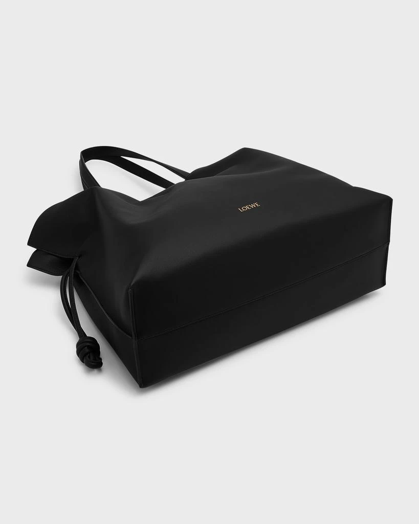 Loewe Flamenco XL Clutch Bag in Napa Leather with Golden Foil Anagram 7
